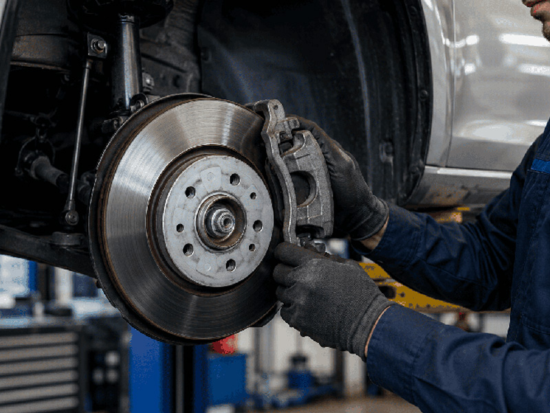 Brake and exhaust repairs